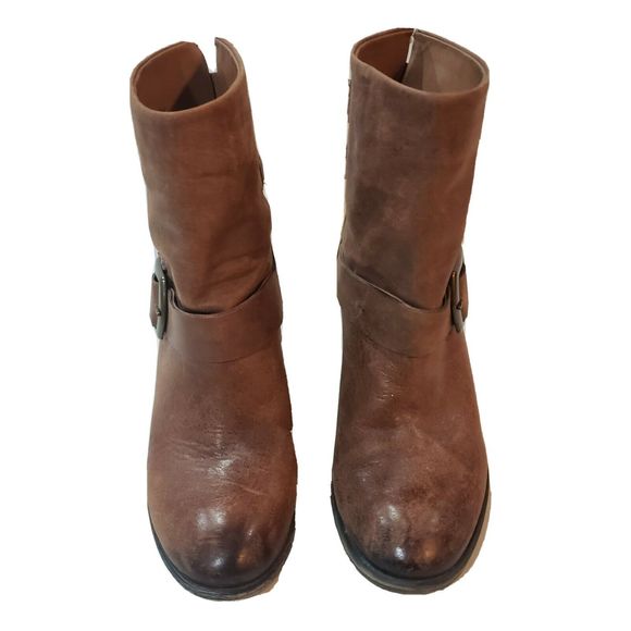 Lucky Brand LP Tommie Leather Boots Booties 8.5M - Picture 3 of 12